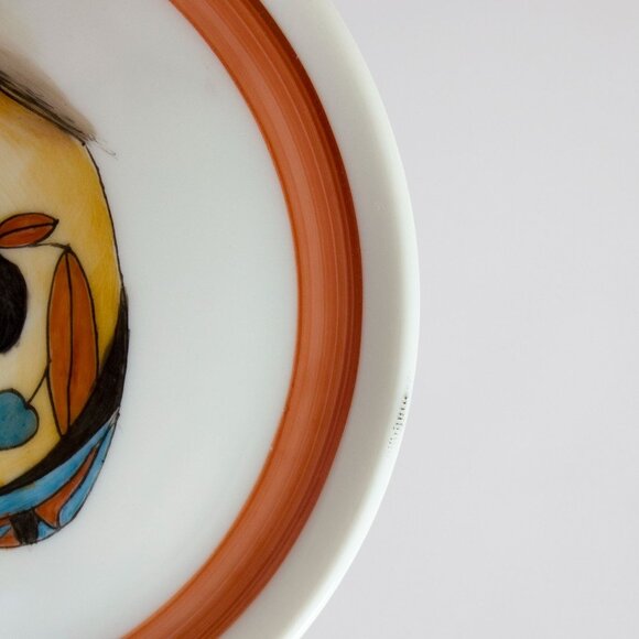 Hutschenreuther Lot of 2 Mini Plates SW Pottery Design Mesa IPA Show 1989 3.75" - Picture 7 of 8